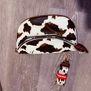 Cow Print Women's Bag by Unknown Brand